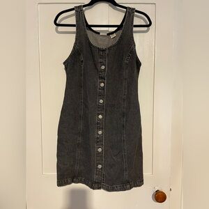 Levi's Charcoal Denim Mini Dress